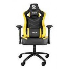 Talius silla Vulture gaming negra/amarilla butterfly, base nylon, ruedas nylon, 4D