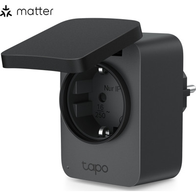 ENCHUFE INTELIGENTE TP-LINK TAPO P410M 3680W NEGRO