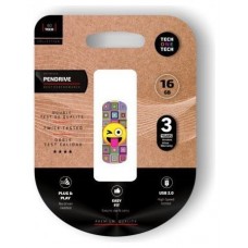 PENDRIVE TECH1TECH-EMOJI GUINO 16GB