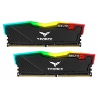 DDR4 TEAMGROUP T-FORCE DELTA RGB 8GB X2 3600 NEGRO DDR4 TEAMGROUP T-FORCE DELTA RGB 8GB X2 3600 NEGRO