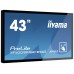 iiyama ProLite TF4339MSC-B1AG monitor pantalla táctil 109,2 cm (43") 1920 x 1080 Pixeles Multi-touch Multi-usuario Negro (Espera 4 dias)