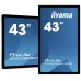 iiyama ProLite TF4339MSC-B1AG monitor pantalla táctil 109,2 cm (43") 1920 x 1080 Pixeles Multi-touch Multi-usuario Negro (Espera 4 dias)