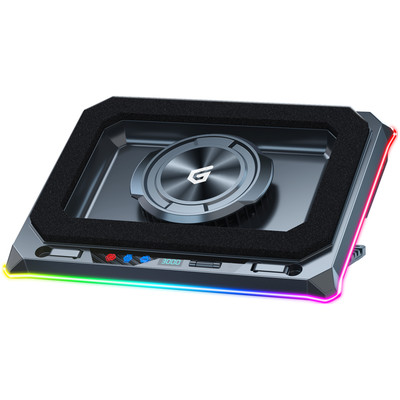 CONCEPTRONIC THYIA03B Base de refrigeracion para portatiles gaming con ventilador tipo turbina, Hub USB, RGB, espuma sellada y soporte para movil THYIA03B Turbo CONCEPTRONIC THYIA03B Base de refrigeracion para portatiles gaming con ventilador tipo turbina, Hub USB, RGB, espuma sellada y soporte para movil THYIA03B Turbo