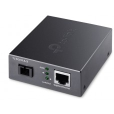 CONVERSOR MEDIOS TP LINK TL-FC311A-2 MONO MODE WDM A-2 SC-RJ45 GIGA 20 KM