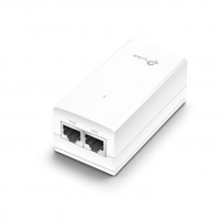 TP-LINK 48V Passive PoE Injector Adapter PORT: 1× Gigabit PoE Port, 1× Gigabit Non-PoE Port SPEC: Data and Power Carried over The Same Cable, 48 V Pow