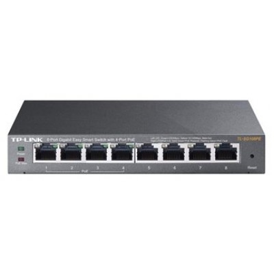 TP-Link - Switch TL-SG108PE - 8 Puertos Gigabit