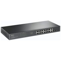 Tp-Link - 16-Port Gigabit Easy Smart PoE+Switch -
