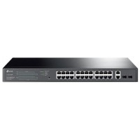 TP-LINK TL-SG1428PE switch Gestionado Gigabit Ethernet (10/100/1000) Energía sobre Ethernet (PoE) 1U Negro (Espera 4 dias)