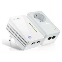 POWERLINE PLC WIFI TP-LINK TL-WPA4226 KIT AV600 2P ETHERNET PASSTHROUGHT (Espera 4 dias)