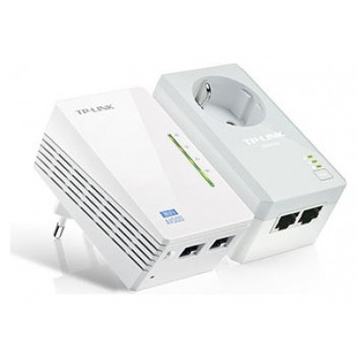 POWERLINE PLC WIFI TP-LINK TL-WPA4226 KIT AV600 2P ETHERNET PASSTHROUGHT (Espera 4 dias)