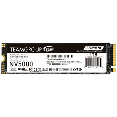 SSD TEAMGROUP NV5000 1TB NVMe PCI-E GEN4X4