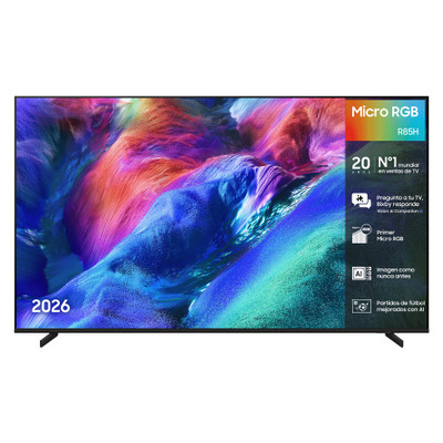 Samsung TV 85" 4K Micro RGB R85H SamsungVision AI Smart TV (2026) (Espera 4 dias)