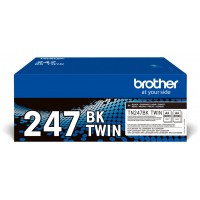 BROTHER pack de 2 cartuchos deToner negro de larga duracion tn247bktwin/TN247BKTWIN