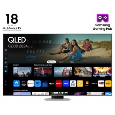 Samsung TQ65Q80DAT 165,1 cm (65") 4K Ultra HD Smart TV Wifi Plata (Espera 4 dias)