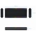 CAJA EXTERNA M.2 NGFF/NVMe USB3.1 GEN2 USB-C RGB NEGRO