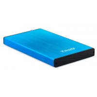 CAJA EXTERNA 2.5" SATA TOOQ AZUL USB 3.0 / 3.1 (Espera 4 dias)