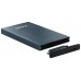 CAJA EXTERNA 2.5 TOOQ 95 MM SATA USB 3.0/3.1 GEN1 AZUL