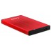 CAJA EXTERNA 2.5 TOOQ 95 MM SATA USB 3.0/3.1 GEN1 ROJA