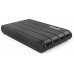 CAJA EXTERNA 3.5 TOOQ SATA USB 3.0 NEGRA TOOQ