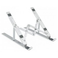 SOPORTE ELEVADOR PORTATIL/TABLET/LIBRO TQLRS0033-AL 11"-15" PLATA