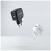 CARGADOR PARED AUTOMATICO 1XUSB 5V 2.4A NEGRO TOOQ (Espera 4 dias)