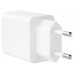 CARGADOR USB-C/PD TOOQ PARED 20W USB-A/QC 18W BLANCO
