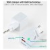 CARGADOR USB-C TOOQ PARED GAN USB-C/PD + USB-A/QC 30W