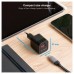 Tooq Cargador pared USB-C PD +USB-A QC 20W Negro