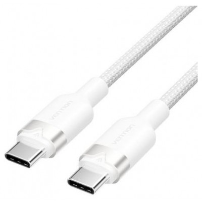 CABLE USB-C A USB-C 3A 2 M BLANCO VENTION (Espera 4 dias)
