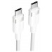CABLE USB-C A USB-C 3A 2 M BLANCO VENTION (Espera 4 dias)