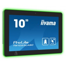 iiyama TW1025LASC-B1PNR pantalla para sala de reuniones 25,6 cm (10.1") 1280 x 800 Pixeles LED 802.11b, 802.11g, Wi-Fi 4 (802.11n) Negro Plástico Bluetooth (Espera 4 dias)