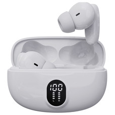 AURICULARES BLUETOOTH DENVER INALAMBRICOS CON EFECTO DE LUZ BLANCO AURICULARES BLUETOOTH DENVER INALAMBRICOS CON EFECTO DE LUZ BLANCO