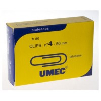 CAJA 80 CLIP PLATEADO 50MM U201400 UMEC (MIN10) (Espera 4 dias)