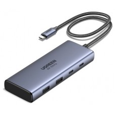Ugreen 7-in-1 USB-C Hub CM498 Acoplamiento Base Gris (Espera 4 dias) Ugreen 7-in-1 USB-C Hub CM498 Acoplamiento Base Gris (Espera 4 dias)
