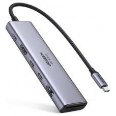 Ugreen REVODOK 7-IN-1 4K@60HZ HDMI DOCK Acoplamiento Base Gris (Espera 4 dias) Ugreen REVODOK 7-IN-1 4K@60HZ HDMI DOCK Acoplamiento Base Gris (Espera 4 dias)