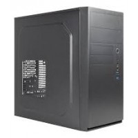 Caja Micro Atx Unyka Aero C11 Black Frontal Con Efecto