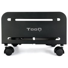 TooQ Soporte para CPU de SUELO con ruedas negro