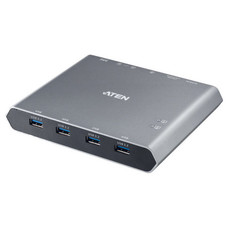 ATEN 2-PORT USB-C 4K DISPLAYPORT KVM DOCK SWITCH USB 3.2 PERIPHERAL SUPPORT (Espera 4 dias)