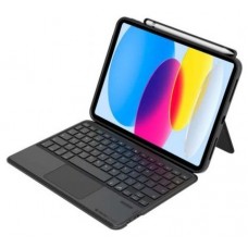 FUNDA + TECLADO IPAD 10.9"" 2022 GRIS GECKO COVERS (Espera 4 dias)