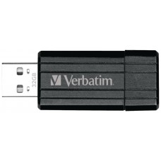 VERBATIM PEN DRIVE PINSTRIPE 32GB NEGRO