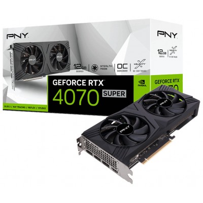 Vga Pny Geforce Rtx 4070 Super 12gb Gddr6x Verto 3xdp