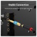 ADAPTADOR AUDIO RCA/H A JACK 6.5/M AZUL VENTION (Espera 4 dias)