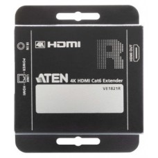 ATEN EXTENSOR HDMI 4K HDMI CAT 6 EXTENDER (VE1821-AT-G) (Espera 4 dias)