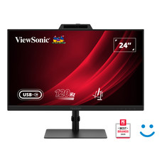 MONITOR VIEWSONIC 24" VG2441V FHD 120Hz IPS HDMI DDP WCAM USB USB-C MULTI AJUST MONITOR VIEWSONIC 24" VG2441V FHD 120Hz IPS HDMI DDP WCAM USB USB-C MULTI AJUST