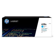 HP Cartucho de tóner Original LaserJet 658A cian (Espera 4 dias)