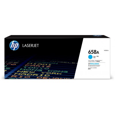 HP LaserJet Enterprise M751 Toner Cian 658A