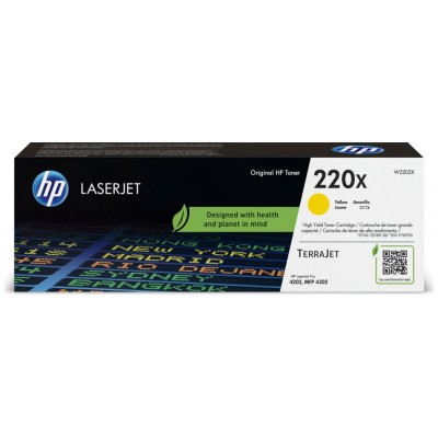 HP Toner laserJet 220X amarillo alta