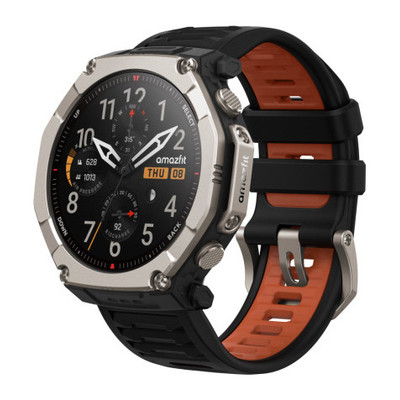 Amazfit T-Rex Ultra 2 129,5 cm (51") AMOLED 51 mm Digital 480 x 480 Pixeles Pantalla táctil Titanio Wifi GPS (satélite) (Espera 4 dias) Amazfit T-Rex Ultra 2 129,5 cm (51") AMOLED 51 mm Digital 480 x 480 Pixeles Pantalla táctil Titanio Wifi GPS (satélite) (Espera 4 dias)