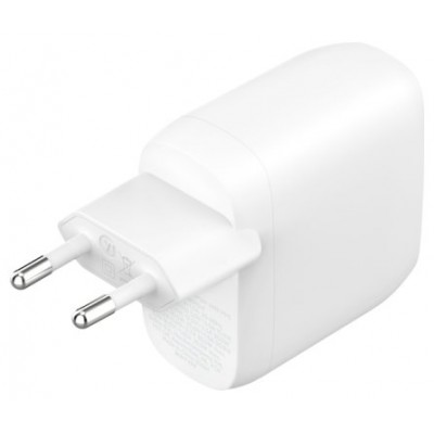 Cargador De Pared Belkin Wcb010vfwh Boost Charge Doble