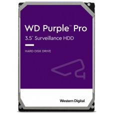 HDD WD 3.5" 12TB 7200RMP 256MB SATA3 PURPLE PRO (Espera 4 dias)